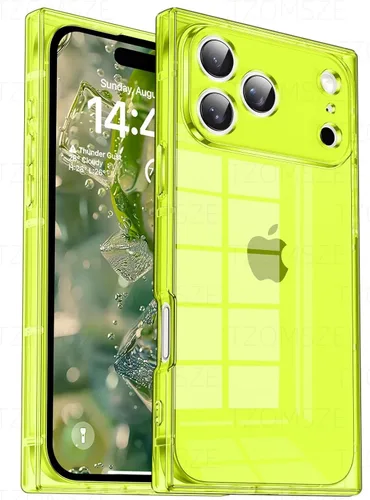 Miniatura 17 de Funda Tzomsze Compatible con iPhone Air Clear Funda, Protección de Cámara, Esquinas Reforzadas TPU Delgada Resistente a Golpes Funda Protectora
