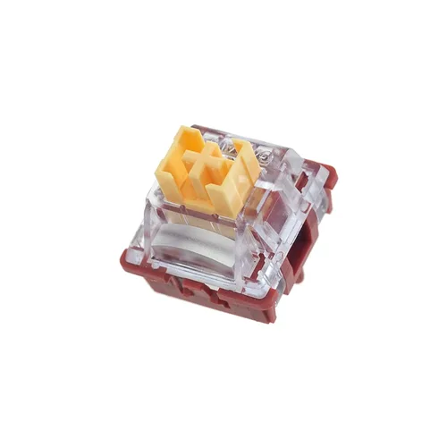 Miniatura 5 de GK GAMAKAY Phoenix - Interruptor de teclado silencioso lineal con difusor LED para teclado mecánico retroiluminado de 5 pines interruptores