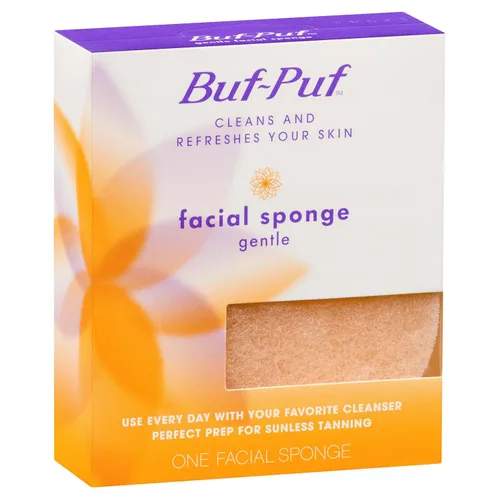 Miniatura 9 de Buf-Puf Esponja facial suave, desarrollada por dermatólogos, elimina la suciedad profunda y el maquillaje que causa brotes y puntos negros