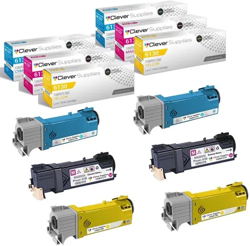 Miniatura 226 de CS compatible Xerox Phaser 6510/WorkCentre 6515 (106r03480) 2 cartuchos de tóner negro para Phaser 6510, WorkCentre 6515 2 negro