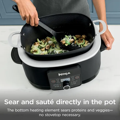 Miniatura 5 de Ninja® Olla Multiusos 12-en-1 PossibleCooker™ PLUS 8.5 cuartos - Cocina Múltiple Sous Vide y Fermentación Olla de Cocción Lenta, Horno Holandés