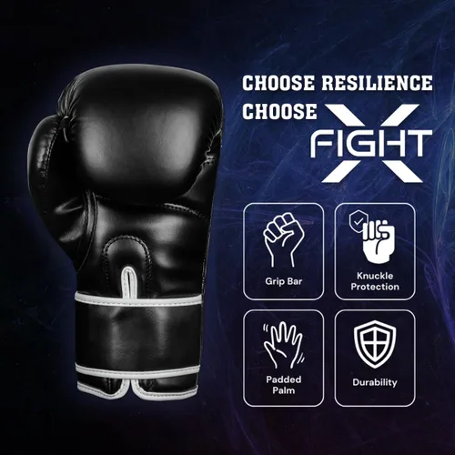 Miniatura 6 de Guantes de Boxeo Profesionales para Hombres y Mujeres – Guantes de Entrenamiento y Sparring Profesionales, Saco Pesado, Guantes de MMA Kickboxing