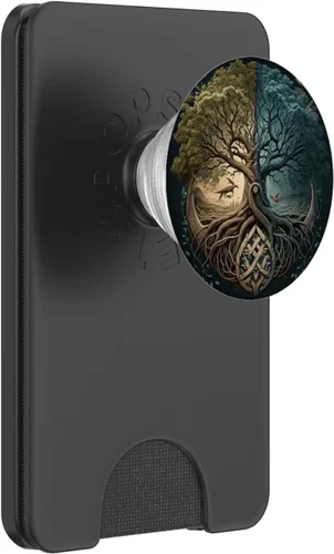Miniatura 7 de Yggdrasil" Viking Tree of Life Design PopSockets PopGrip intercambiables