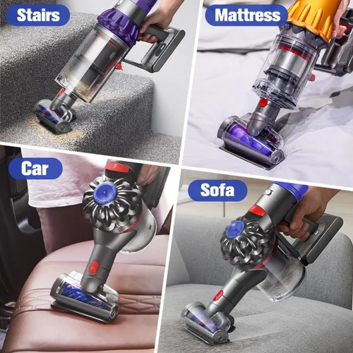 Miniatura 6 de FUNTECK Mini herramienta de tornillo para el cabello compatible con modelos Dyson V15 V11 V10 V8, accesorio de vacío antienredos ideal para recoger