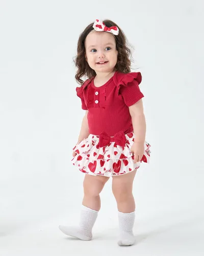 Miniatura 2 de Conjunto de ropa para bebé recién nacida, conjunto de pantalones cortos, conjunto floral de verano, ropa de bebé linda para niña
