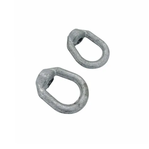 Miniatura 3 de 2 piezas 5/16" tuerca de ojo galvanizada sumergida en caliente con 3/8"-16 UNC grifo 1,250 libras WLL