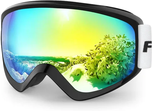 Miniatura 9 de findway - Gafas de esquí y snowboard para niños, niñas, jóvenes, diseño para usar sobre lentes