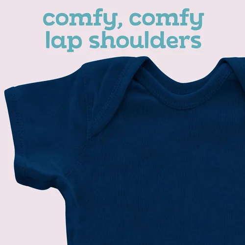 Miniatura 5 de Apericots Mameluco de manga corta para recién nacido, unisex, de algodón puro, suave, para bebé, talla 1 (0-18 meses)