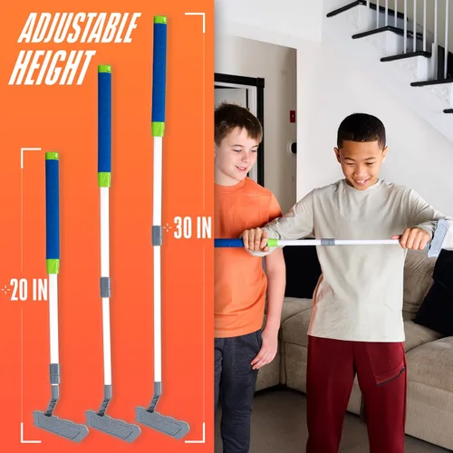 Miniatura 6 de Juego de golf NERF Pivot Putt – Dispara automáticamente las pelotas de golf – 3 modos de juego – Modo de giro para juego de desafío