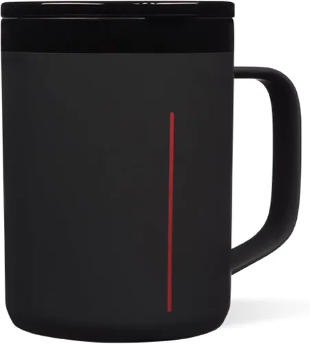 Miniatura 25 de Taza de Café Clásica Corkcicle - Acero Inoxidable con Triple Aislamiento para Viajes - Tapa a Prueba de Roturas - Mantiene la Bebida Caliente por