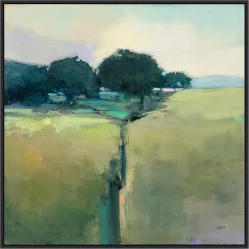 Miniatura 11 de Amanti Art Lienzo enmarcado para pared, 16 x 16 pulgadas, prado escénico de Julia Purinton, lienzo enmarcado para pared, obras de arte de paisajes