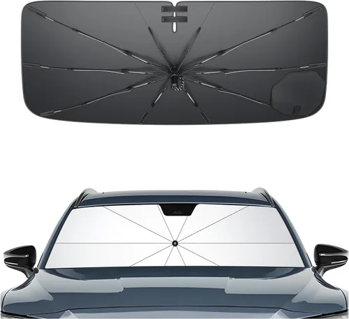 Miniatura 16 de SXCY Parasol para parabrisas Kia NIRO 2023-2026, accesorios 2021-2024 2025 2026 NIRO EV 2023-2026, 2023-2025, 2026, parasol plegable para rayos UV
