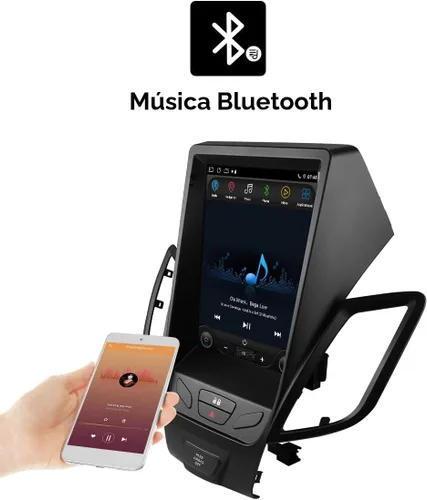 Miniatura 8 de 9.7 pulgadas HD pantalla táctil Android 14 estéreo de radio de coche actualización para Ford Fiesta 2009-2020 Carplay inalámbrico Android Auto