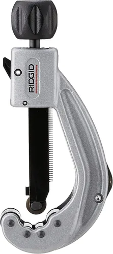 Miniatura 4 de RIDGID 31642 Modelo 152 Cortador de tubos de acción rápida (1/4 pulgadas a 2-5/8 pulgadas) + llave de tubo recta de aluminio RIDGID 31100 modelo 818