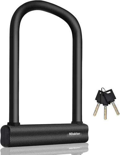 Miniatura 9 de NDakter Cerraduras de cadena para motocicleta, antirrobo resistente, grillete de 0.71 pulgadas, cadena de seguridad de 4 pies x 0.394 in de grosor