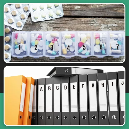 Miniatura 5 de Qilery 32 hojas de 0.5 pulgada de calcomanías de letras y números autoadhesivas, letras de vinilo alfabéticas de gran fuente, etiquetas de números