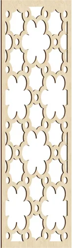 Miniatura 17 de Ekena Millwork WALW14X35X0250STGRO Southgate - Paneles de pared decorativos de madera con calado, 13 3/8 pulgadas de ancho x 34 3/8 pulgadas de rojo
