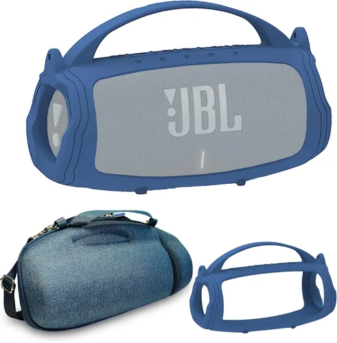 Miniatura 11 de JCHPINE Funda de silicona y funda rígida de viaje para JBL Charge 4 / Charge 5 Accesorios de altavoz Bluetooth portátil