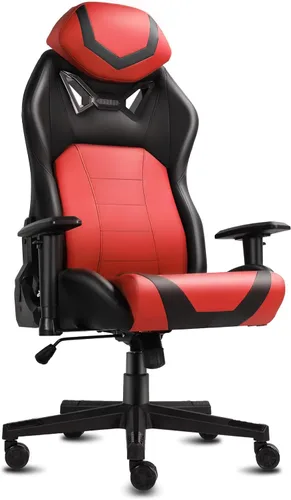 Miniatura 17 de Modern-Depo Sillas ergonómicas para juegos para adultos con espuma viscoelástica de alta densidad Silla de oficina cómoda giratoria, silla