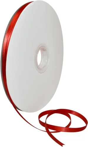 Miniatura 54 de Morex Ribbon Cinta de satén de doble cara de 1/4 pulgadas x 100 yardas, cinta blanca antigua para envolver regalos, tarjetas de regalo