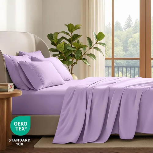 Miniatura 64 de Bare Home Hotel Luxury - Juego de sábanas tamaño individual, extra suave, 4 piezas, bolsillos profundos, ajuste fácil, refrescante y transpirable