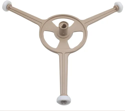 Miniatura 4 de Anillo giratorio de triple brazo para microondas, anillo giratorio, bandeja de soporte para placa de vidrio de 10.0 pulgadas para horno