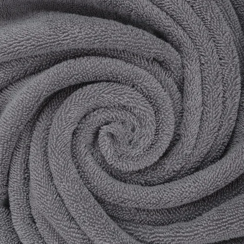 Miniatura 5 de Alpine Swiss Juego de toallas 100% algodón, 2 piezas, suaves y absorbentes, 500 GSM, toallas faciales de 13 x 13 pulgadas, color gris