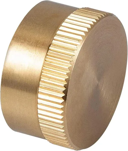 Miniatura 2 de Fachmann 6 tapas de botella de propano de latón macizo universal para todos los cilindros de tanque de gas de 1 libra