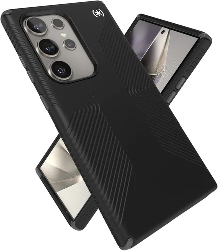 Miniatura 32 de Speck Funda para Samsung Galaxy S25 Plus, protección contra caídas de 13 pies, agarre antideslizante, funda para Samsung S25 Plus, bisel elevado