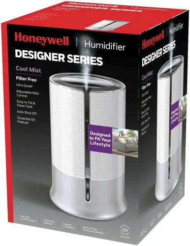 Miniatura 9 de Honeywell Designer Series Humidificador de niebla fría, humidificadores de habitación, color blanco
