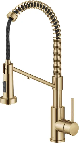 Miniatura 20 de Kraus Bolden 2-en-1 Grifo de cocina de estilo comercial con filtro de agua monomando extraíble para ósmosis inversa o sistema de filtración de agua