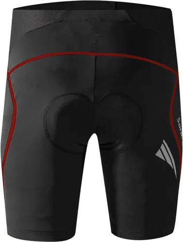 Miniatura 12 de Santic Pantalones cortos de ciclismo para hombre, pantalones acolchados para ciclismo, ropa de ciclismo