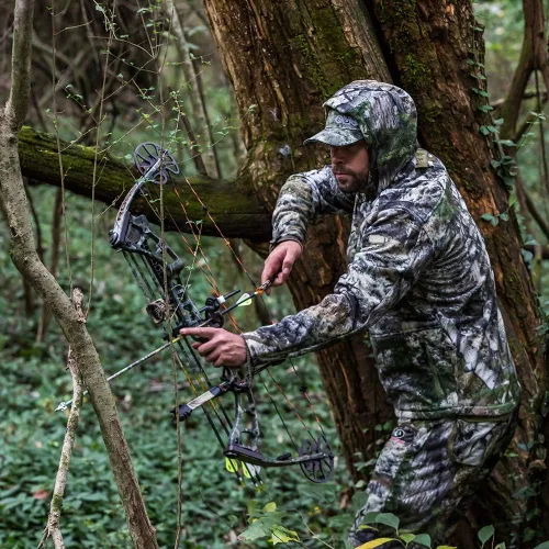 Miniatura 3 de Kodiak - Chaqueta de camuflaje para todas las estaciones, impermeable, resistente al viento, ultra silenciosa