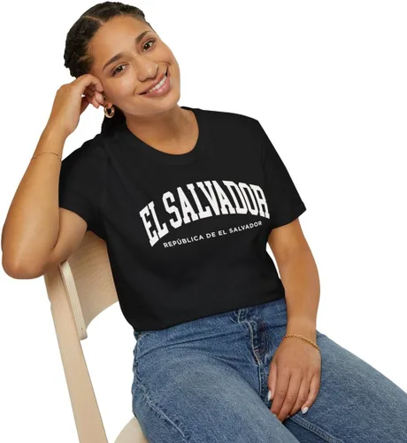 Miniatura 2 de El Salvador - Camiseta unisex para adulto