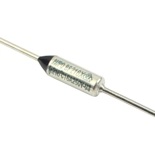 Fusible térmico BF216 BF216X 10A 16A 250V BF 216C 420.8 °F Cutoff TF Pellet TCO Axial Lead Temperature Links(16A BF216X)