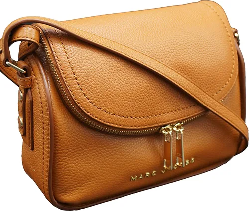 Miniatura 2 de Marc Jacobs M0016932 - Bolso bandolera para mujer, diseño de almendra ahumada y dorado