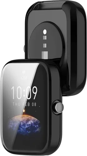 Miniatura 2 de Compatible con Amazfit Bip 3, protector de pantalla ultra delgado y suave, accesorios de protección de cubierta completa