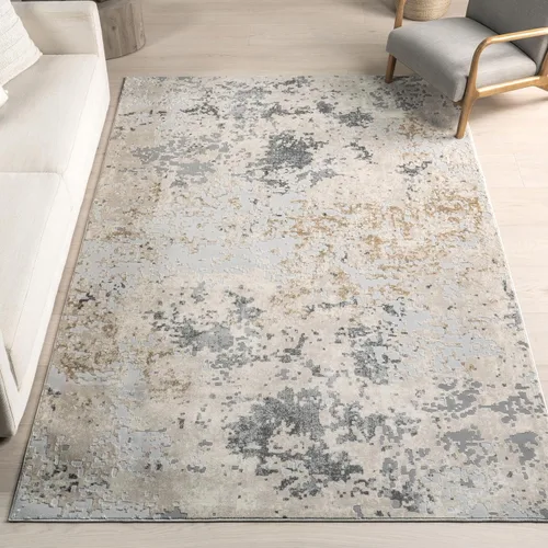 Miniatura 12 de nuLOOM Chastin - Alfombra abstracta moderna de 5 x 8 pies, moderna/contemporánea, beige/gris, para sala de estar, dormitorio, comedor, cocina