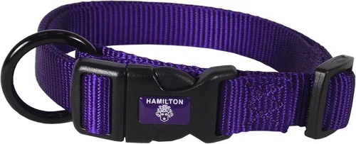 Miniatura 6 de Collar de perro ajustable de Hamilton, 3/8 pulgadas, Negro
