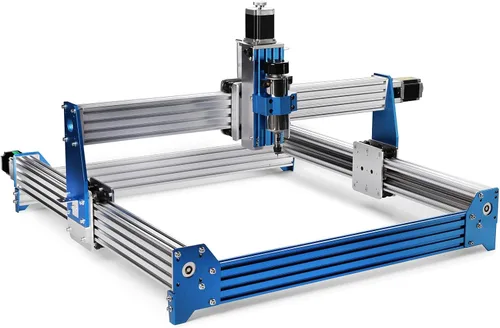 Miniatura 8 de Genmitsu 6060 Mesa de Tablero de Desperdicio Híbrida de Aluminio y MDF para Máquina de Router CNC PROVerXL 4030 a 6060 Kit de Extensión de Eje XY