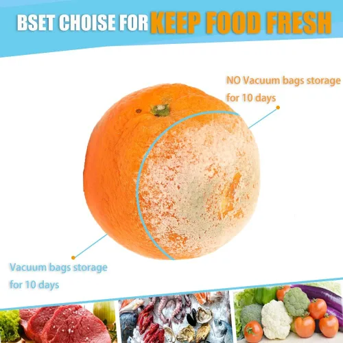 Miniatura 2 de Juego de 15 bolsas supergrandes para Sous Vide, bolsas selladoras al vacío reutilizables sin BPA y 2 clips de sellado para almacenamiento