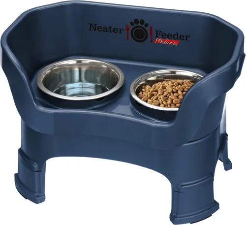 Miniatura 22 de Neater Feeder Deluxe - Tazones elevados para perros grandes a prueba de desorden – Fabricado en Estados Unidos – Soporte elevado para comida