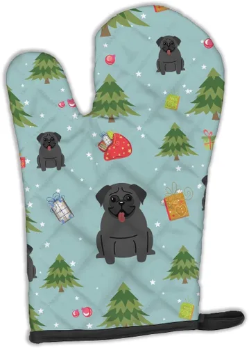 Miniatura 133 de Caroline's Treasures BB2732OVMT Dog House Collection Border Collie - Guante de horno grueso resistente al calor para sartenes calientes y horno