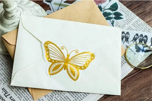 Miniatura 5 de Doraking Calcomanías de plantas de hierbas para decoración de bricolaje, 60 piezas para laptop, habitación, niños, sobres, álbumes de recortes
