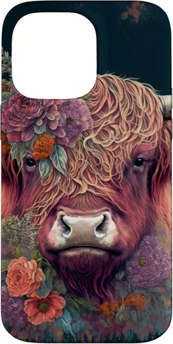 Miniatura 20 de Funda para iPhone SE (2020) / 7 / 8 Western Boho Highland Cow Farmer Lover