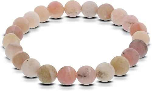Miniatura 68 de Gem Avenue Handmade Round Bead Stretch Bracelet Unisex Natural Stone Beaded Jewelry for Men & Women, Elastic Wristband for Daily Wear