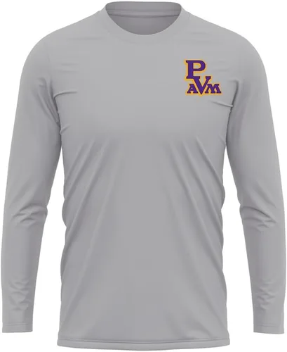 Miniatura 90 de Camisa deportiva de manga larga oficial de la NCAA Collegiate para hombre, con logotipo en el pecho izquierdo, colección Athletic Heather
