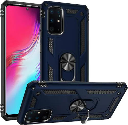 Miniatura 16 de ADDIT Funda S20 para Samsung Galaxy S20 de 6.1 pulgadas, con anillo de soporte, soporte ajustable, grado militar, protección resistente, a prueba