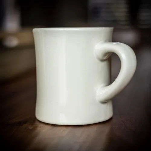Miniatura 7 de COLETTI Taza de comedor – Taza de café pesada, taza de café retro – Taza de comedor resistente y pesada – Nostalgia en cada sorbo