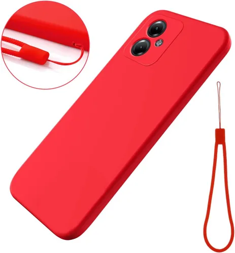 Miniatura 2 de Funda para teléfono Motorola G54 5G, Moto G54, goma de silicona líquida suave de alta calidad para mujeres y hombres, protección de cuerpo completo
